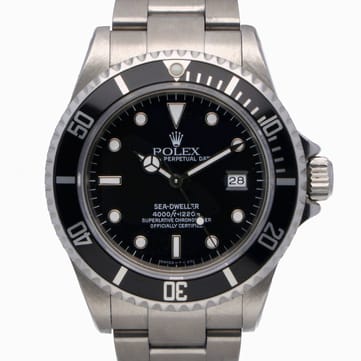 <strong>buy pre-owned rolex sea-dweller 16600 watches</strong></h1><div class="BnrSubtitle">shop ONLINE OR VISIT OUR showroom in LONDON, uk</div>