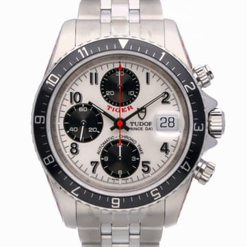 <strong>buy pre-owned tudor tiger prince date chronograph 79270</strong></h1><div class="BnrSubtitle">shop online or visit our showroom in london, uk</div>