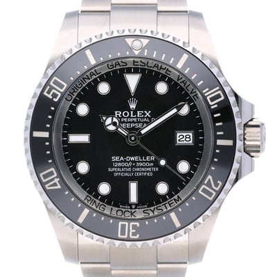 Rolex Sea-Dweller 136660 With Oyster Bracelet and Black Dial