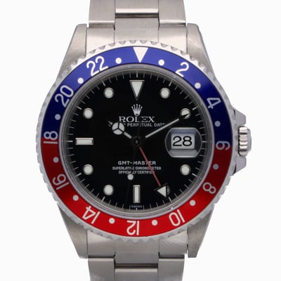 Rolex GMT-Master 16700 With Oyster Bracelet and Black Dial