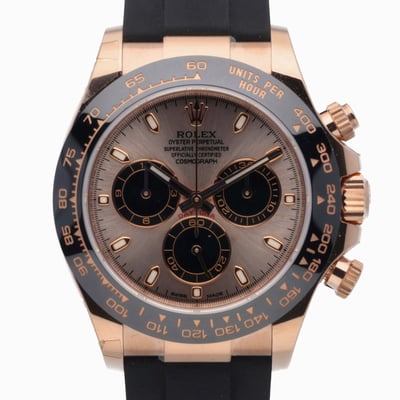 Rolex Daytona 116515LN With Oysterflex Bracelet and Pink Dial 