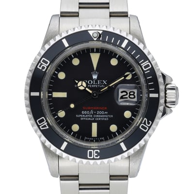 ROLEX SUBMARINER SINGLE RED