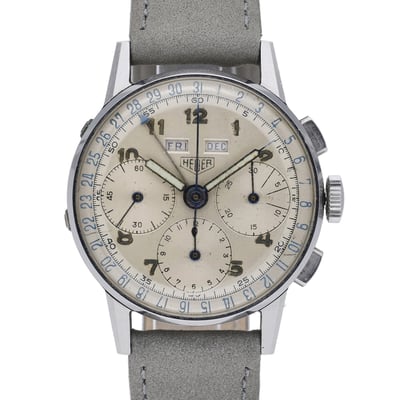 HEUER TRIPLE DATE