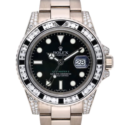 Rolex GMT-Master II 116759SANR With Oyster Bracelet and Black Dial