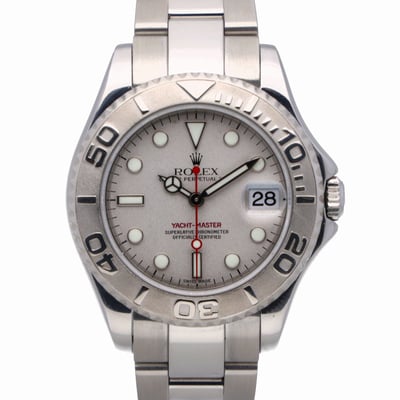 Rolex Yacht-Master 168622 With Oyster Bracelet and Silver Dial