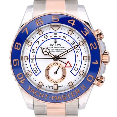 Rolex Yacht-Master 116681 With Oyster Bracelet an White Dial