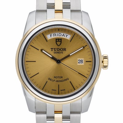 TUDOR GLAMOUR DATE & DAY