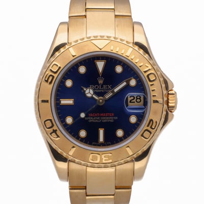 Rolex Yacht-Master 68628 With Oyster Bracelet and Blue Dial
