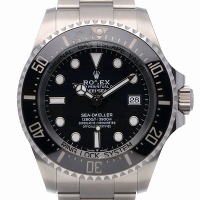 Rolex Sea-Dweller 136660 Wth Oyster Bracelet and Black Dial