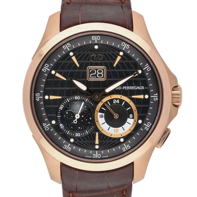 GIRARD PERREGAUX TRAVELLER LARGE DATE MOONPHASE...