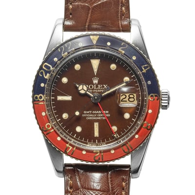 Rolex GMT-Master 6542 With Strap and Brown Dial