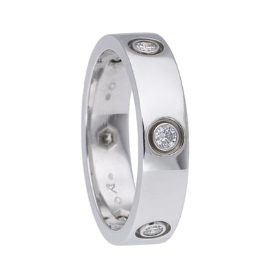 CARTIER LOVE RING 6 DIAMONDS