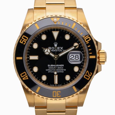 Rolex Submariner 126618LN With Oyster Bracelet and Black Dial