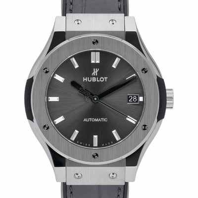 HUBLOT CLASSIC FUSION RACING GREY TITANIUM