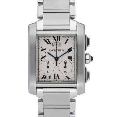 CARTIER TANK FRANCAISE CHRONOFLEX