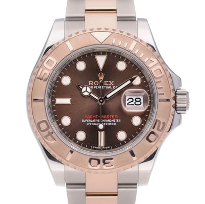 Rolex Yacht-Master 116621 With Oyster Bracelet and Chocolate Dial
