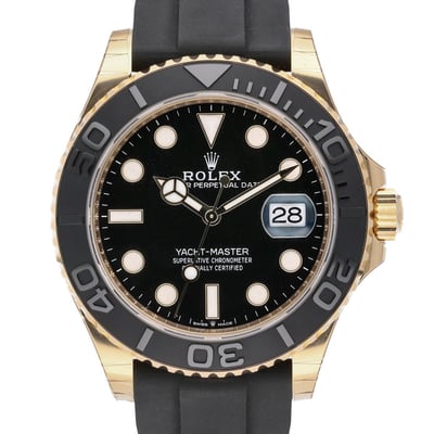 Rolex Yacht-Master 226658 With Oysterflex Bracelet and Black Dial