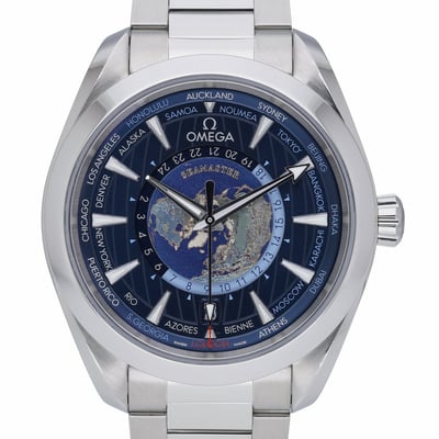 OMEGA SEAMASTER AQUA TERRA WORLDTIMER
