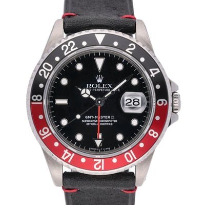 Rolex GMT-Master II 16710 With Strap and Black Dial