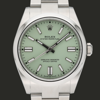 Rolex Oyster Perpetual 134300 Pistachio Green Review
