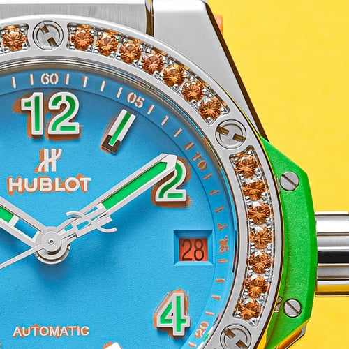 Hublot Big Bang One Clck Pop Art Close Up