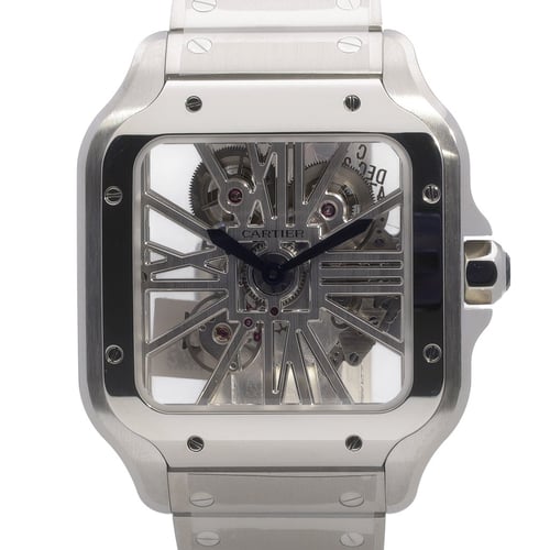 Cartier Santos Skeleton