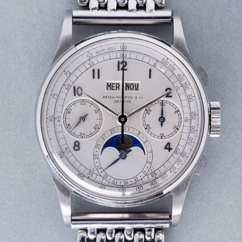 The Stainless Steel 1518 - Patek Phillipe