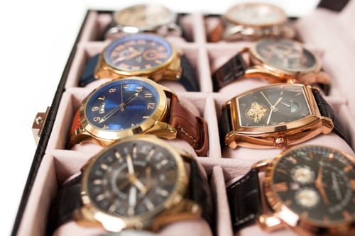 Assortment of Watches in Box