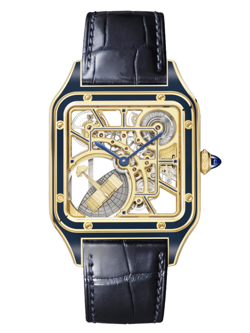 Cartier Santos Dumon Skeleton