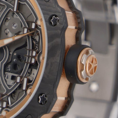 The Richard Mille Watch RM 56-02 Tourbillon Sapphire - close up