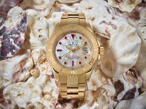 Rolex Yacht Master Lady Yellow Gold