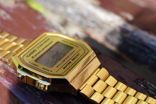 Gold Casio Vintage