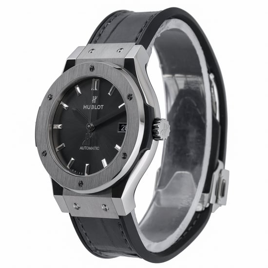 HUBLOT CLASSIC FUSION RACING GREY TITANIUM 565.NX.7071.LR