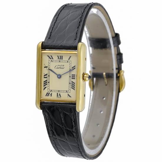 CARTIER TANK VERMEIL 81006