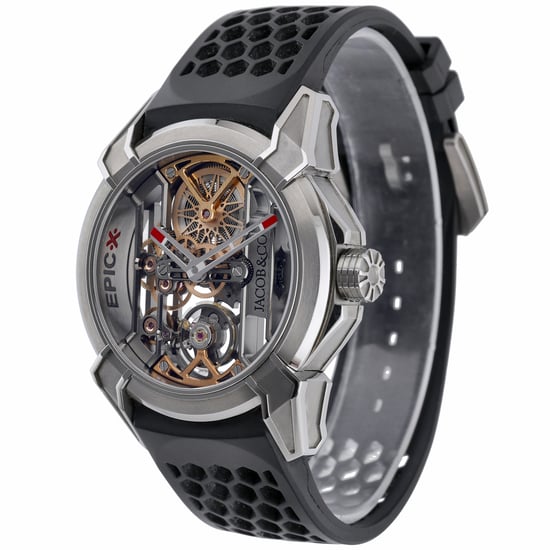 JACOB & CO EPIC X TITANIUM SKELETON EX110.20.AA.AA.ABRUA