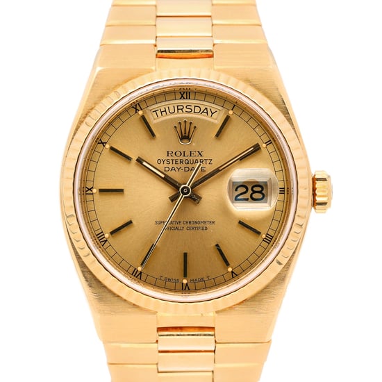 ROLEX DAY-DATE OYSTERQUARTZ 19018 - SKU: 45791 - BQ Watches