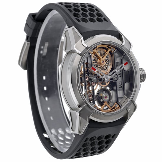 JACOB & CO EPIC X TITANIUM SKELETON EX110.20.AA.AA.ABRUA