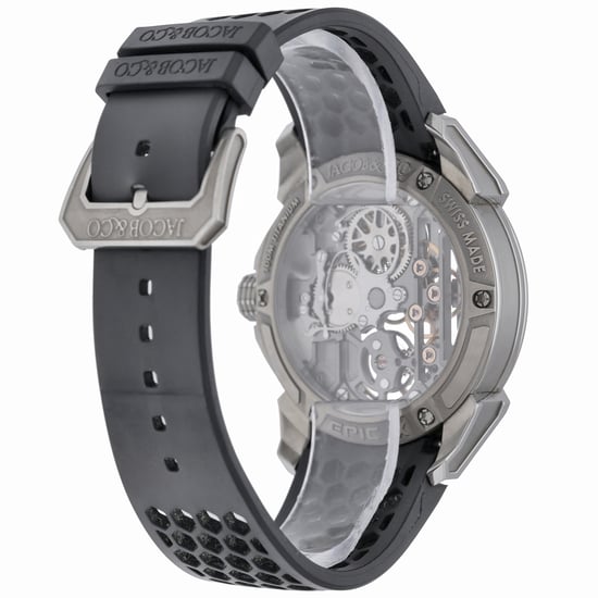 JACOB & CO EPIC X TITANIUM SKELETON EX110.20.AA.AA.ABRUA