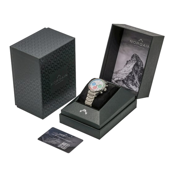 NORQAIN FREEDOM 60 CHRONO 40MM ENJOY LIFE SPECIAL EDITION N2201.19S01.C01.S01