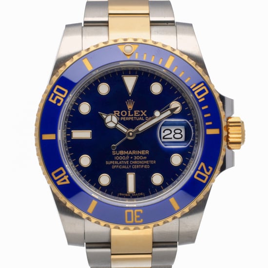 THE ROLEX 116613LB SUBMARINER WATCH