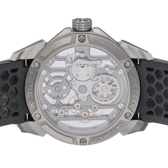 JACOB & CO EPIC X TITANIUM SKELETON EX110.20.AA.AA.ABRUA