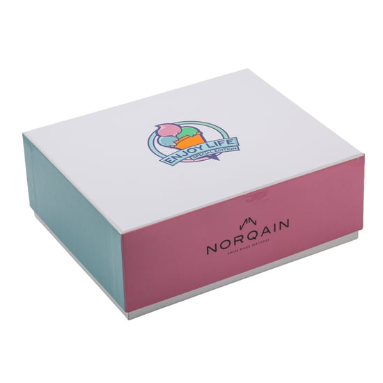 NORQAIN FREEDOM 60 CHRONO 40MM ENJOY LIFE SPECIAL EDITION N2201.19S01.C01.S01