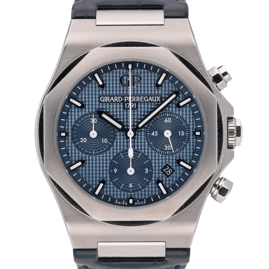 Girard Perregaux Laureato Chronograph at Sonning Vintage Watches