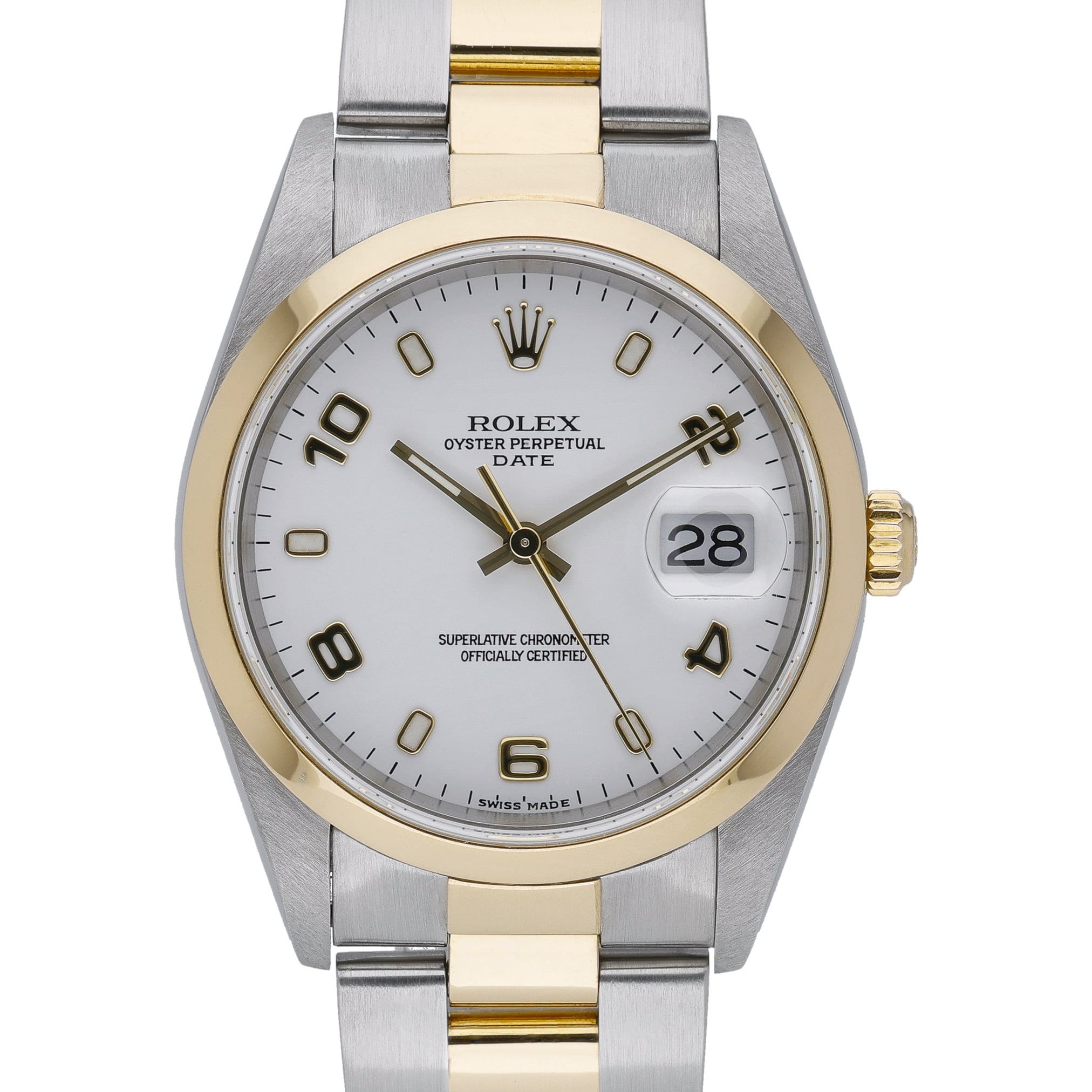 Rolex  Date 15203 White Dial at Sonning Vintage Watches