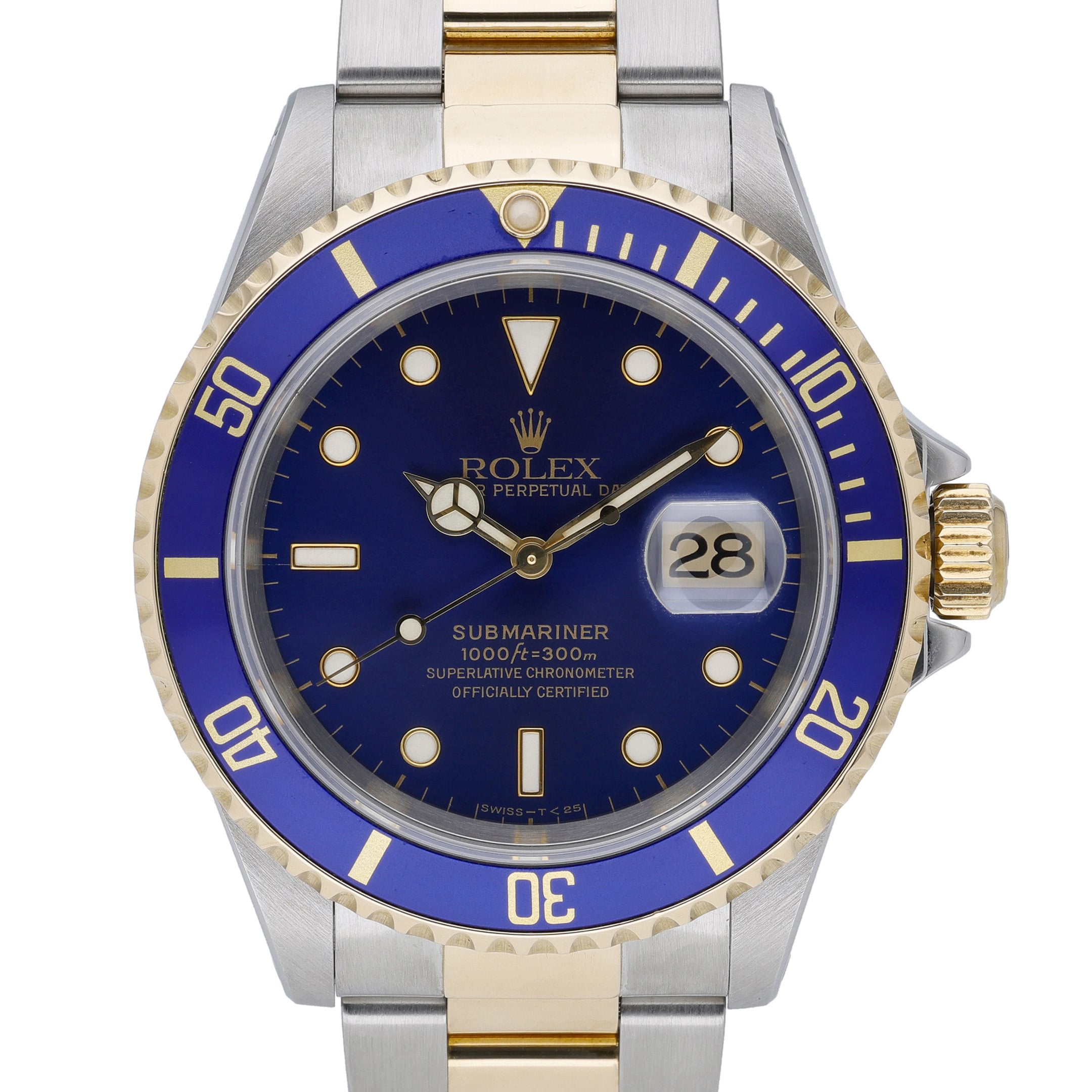 Rolex Submariner 16613 Blue Dial at Sonning Vintage Watches