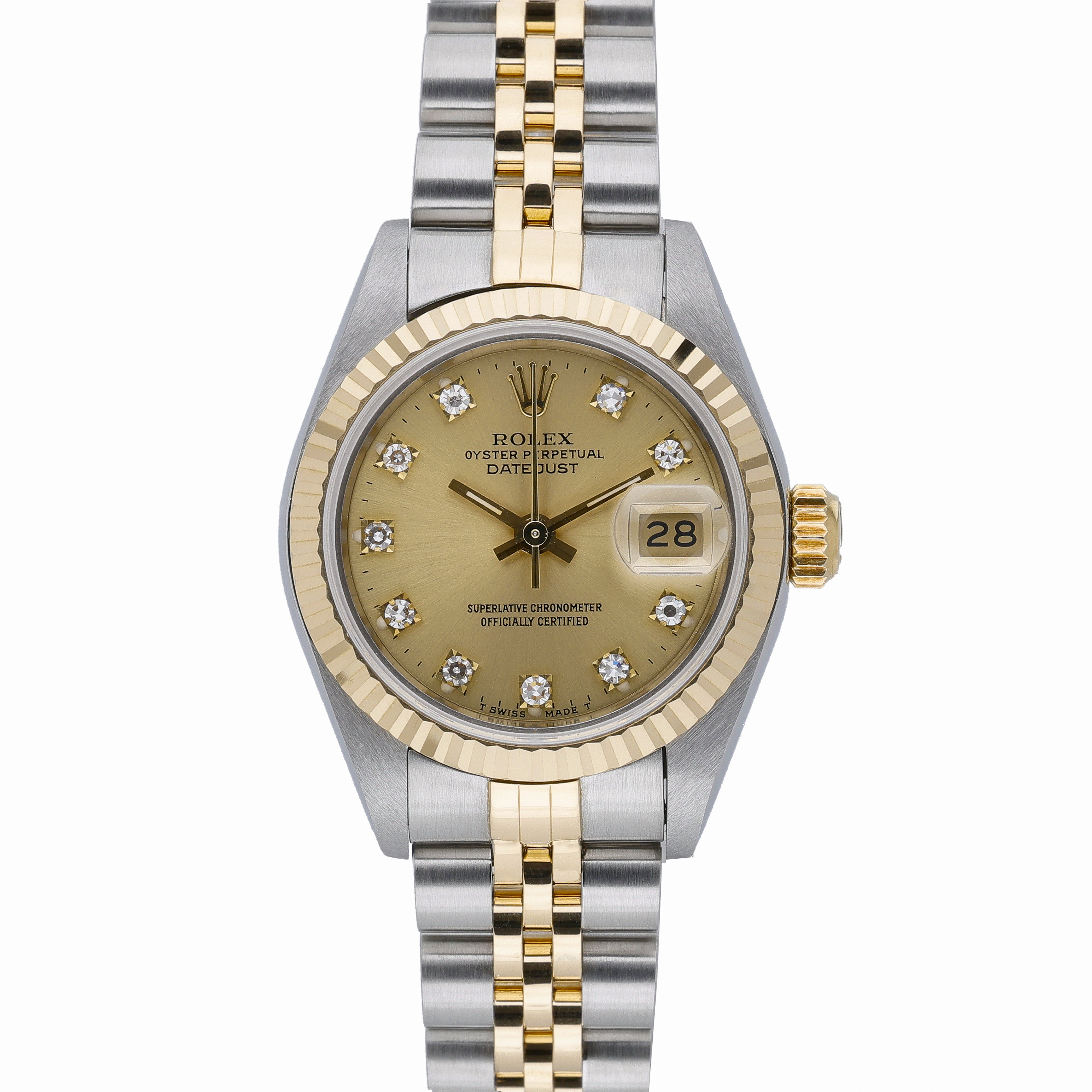 Rolex Datejust 69173 Champagne Dial at Sonning Vintage Watches