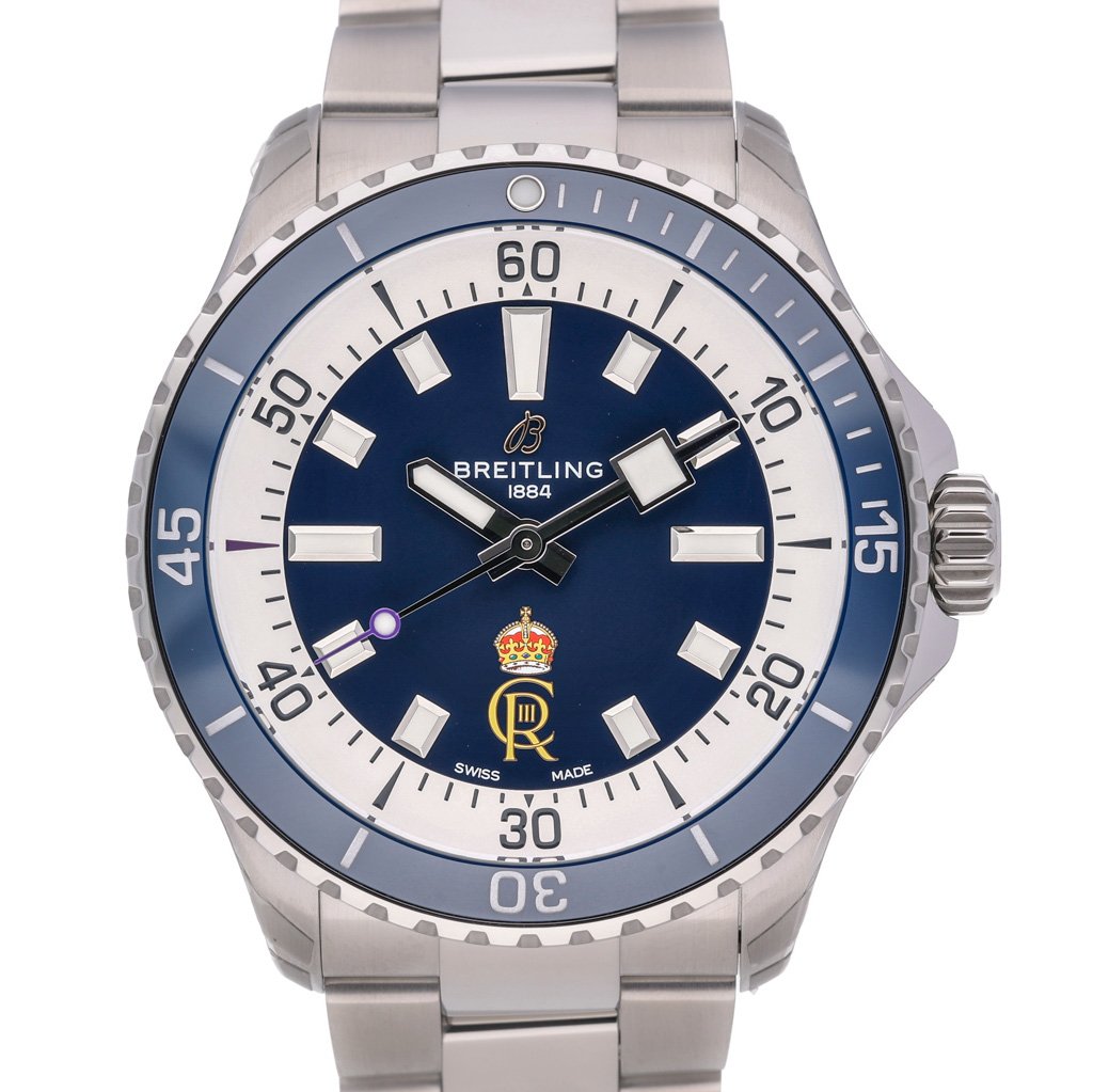 Breitling Superocean 42 King Charles Limited Edition at Sonning Vintage Watches