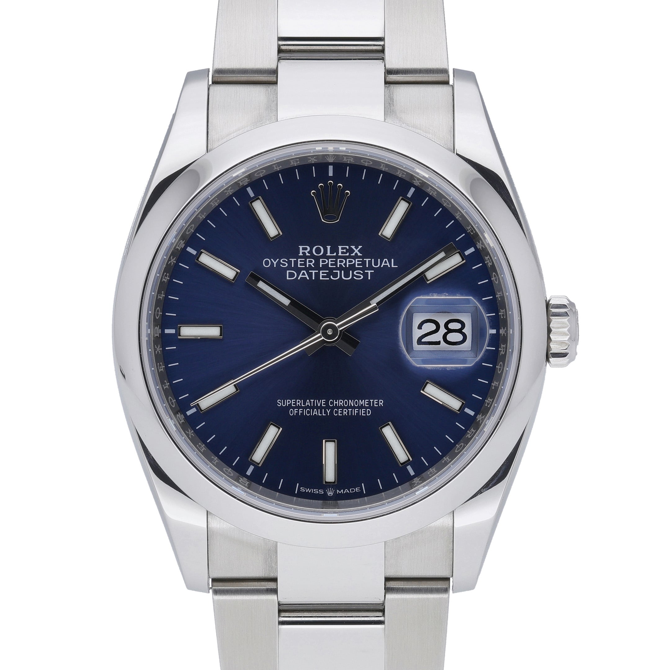Rolex Datejust 36 126200 Blue Dial at Sonning Vintage Watches