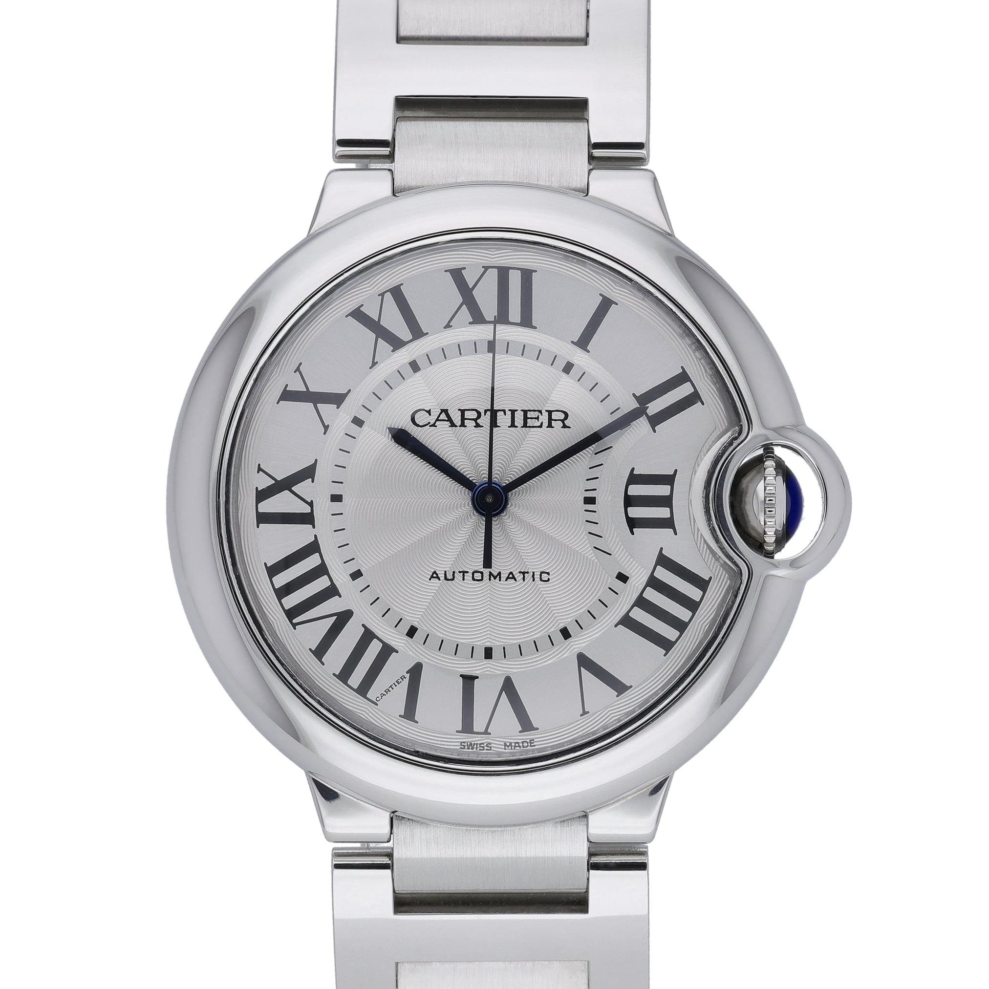 Cartier Ballon Bleu 3284 Silver Dial at Sonning Vintage Watches