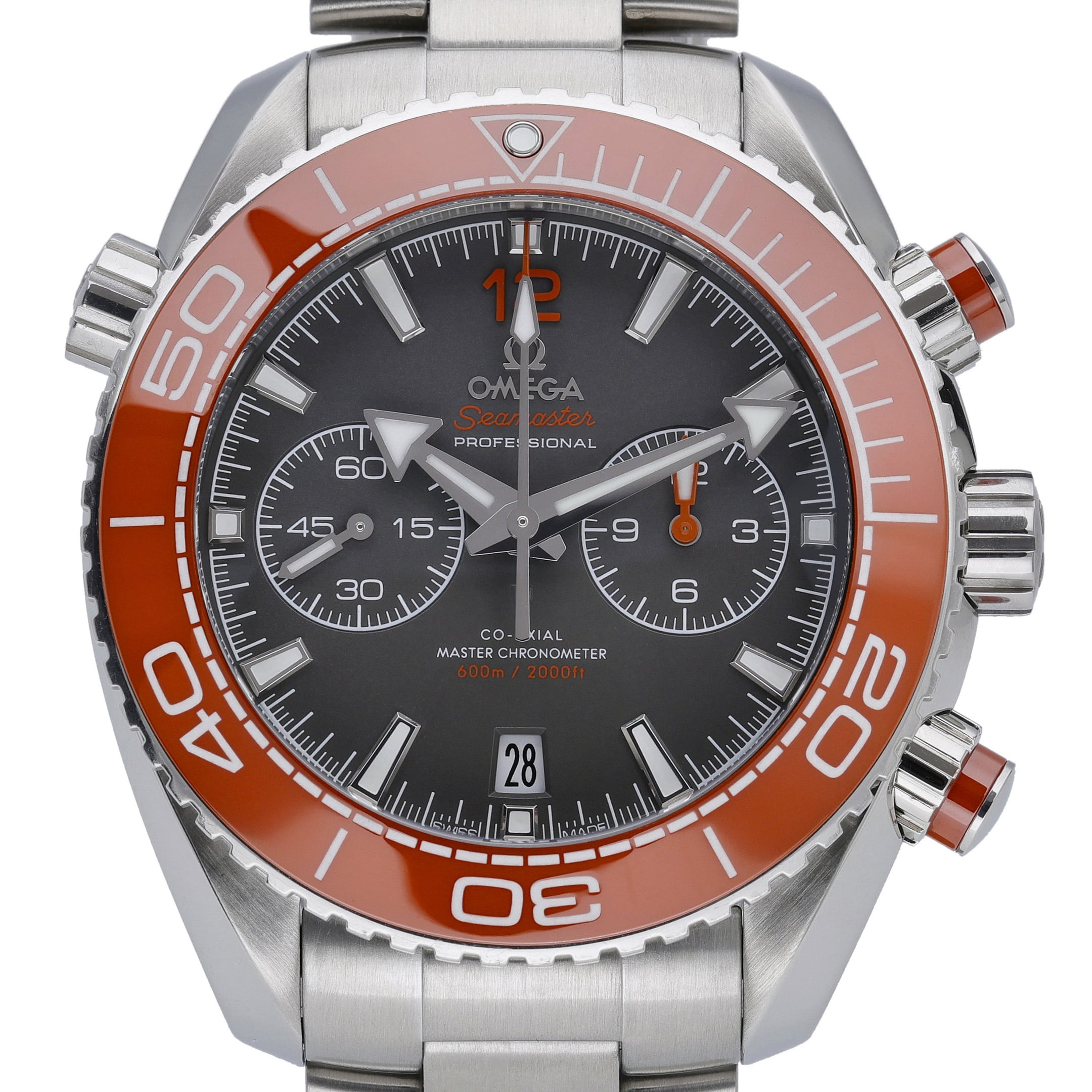 Omega Seamaster Planet Ocean 215.30.46.51.99.001 Grey Dial at Sonning Vintage Watches